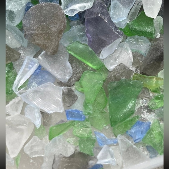 REAL BEACH SAND, SHELLS & SEA GLASS BITS CRAFTING CANDLES SOAP RESIN ART DIY LOT - Picture 13 of 17